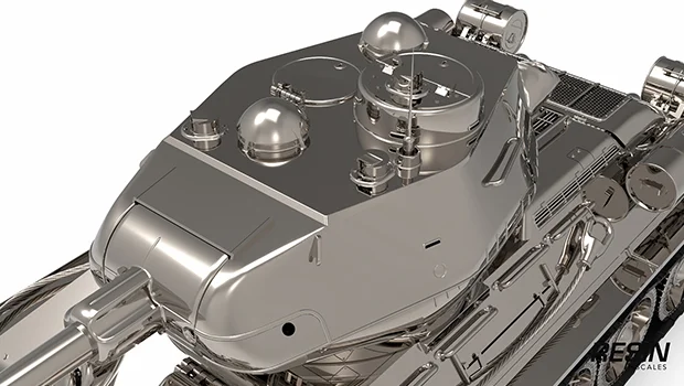 T-34-85 Soviet medium tank 1:35 scale resin kit